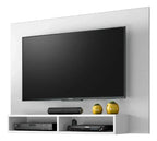 Rack Plus Exahome Mueble Para Tv Moderno Y Funcional Pared Blanco