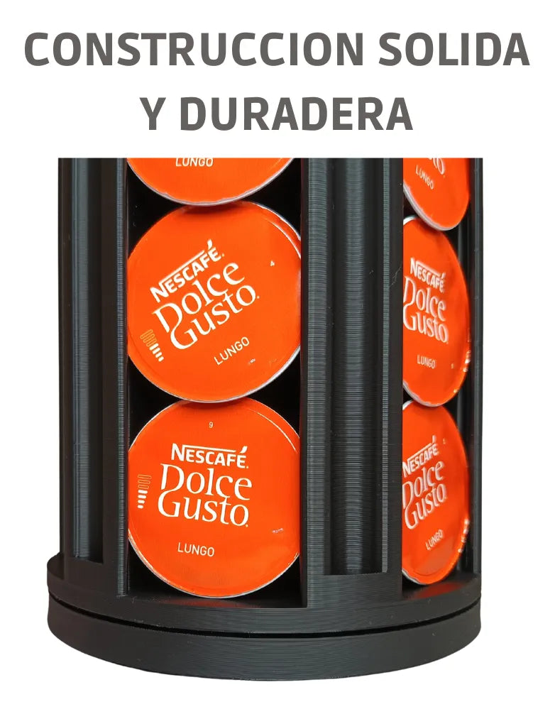Porta Capsulas Dolce Gusto 30 Dispenser Giratorio Organizado