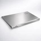Tabla De Acero Inoxidable 50x35 Con Tope Para Cocina 1.2 Mm