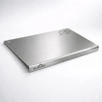 Tabla De Acero Inoxidable 50x35 Con Tope Para Cocina 1.2 Mm