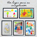 Marco Cuadro Porta Dibujos Intercambiable P/niños A4 Decodam