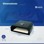 Horno Pizzero Portatil Parrilla Hornalla Pizza A La Piedra