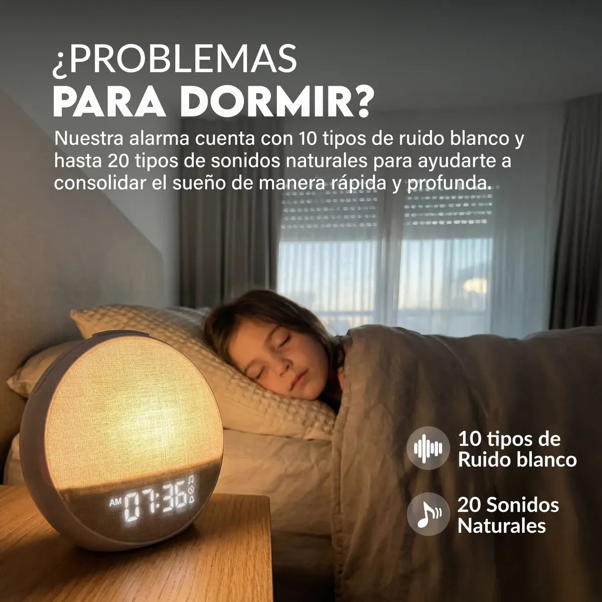 Lámpara Despertador Sunrise