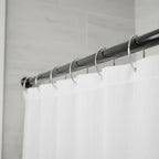 Caño Negro Para Cortina De Baño De 1,10 A 2mts Lujo