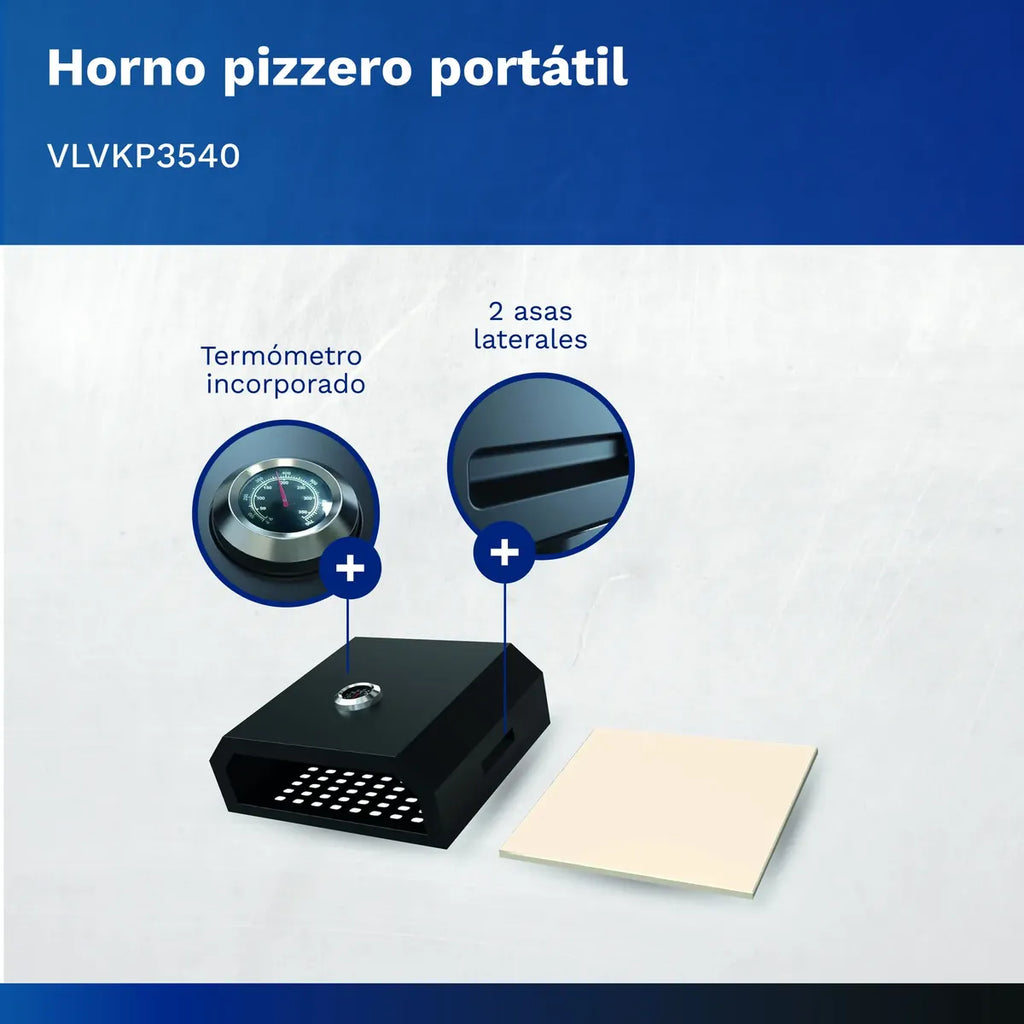 Horno Pizzero Portatil Parrilla Hornalla Pizza A La Piedra