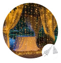 Guirnalda Cortina Led Navidad De 3x3 Metros 300leds 8 Efectos - Interconectable