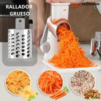 Mandolina Rallador Filoshark Giratorio De Verduras Cortador