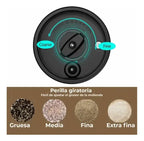 Salero/pimentero Eléctrico Winair.co Molinillo Pimentero De Plastico, Acero Inox Pack X2