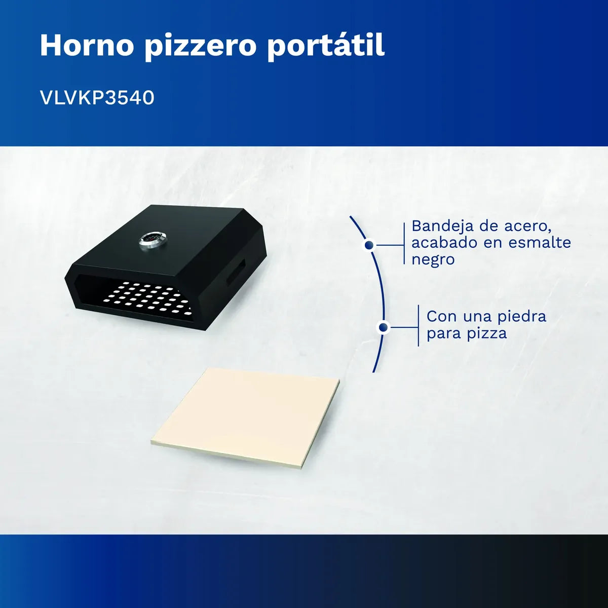 Horno Pizzero Portatil Parrilla Hornalla Pizza A La Piedra