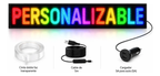 Cartel Led Programable 90x20cm Grande Flexible Bluetooth Usb